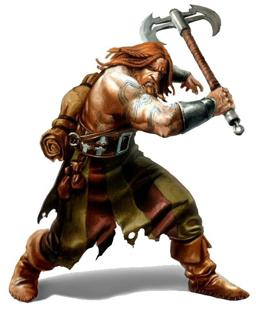 Barbare en kilt !