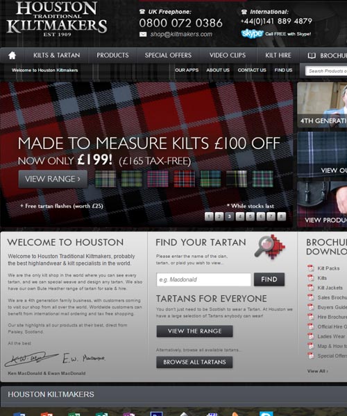 Houston kiltmakers